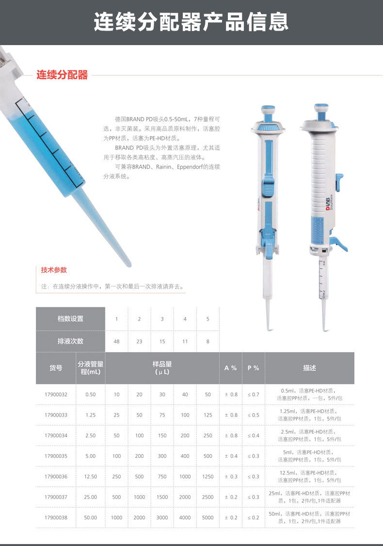 大龙移液器