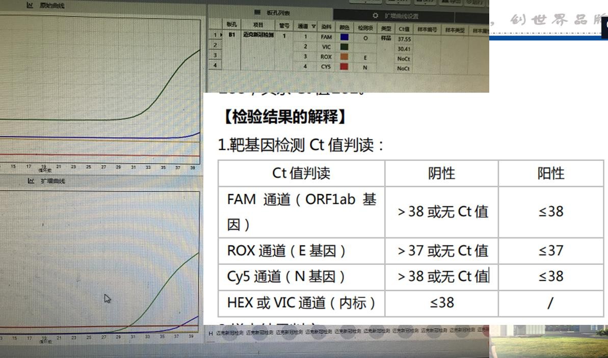 方舱实验室PCR仪检测结果解释